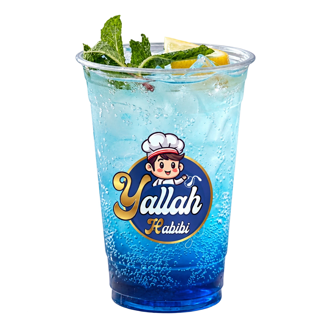 Blue Raspberry Mojito