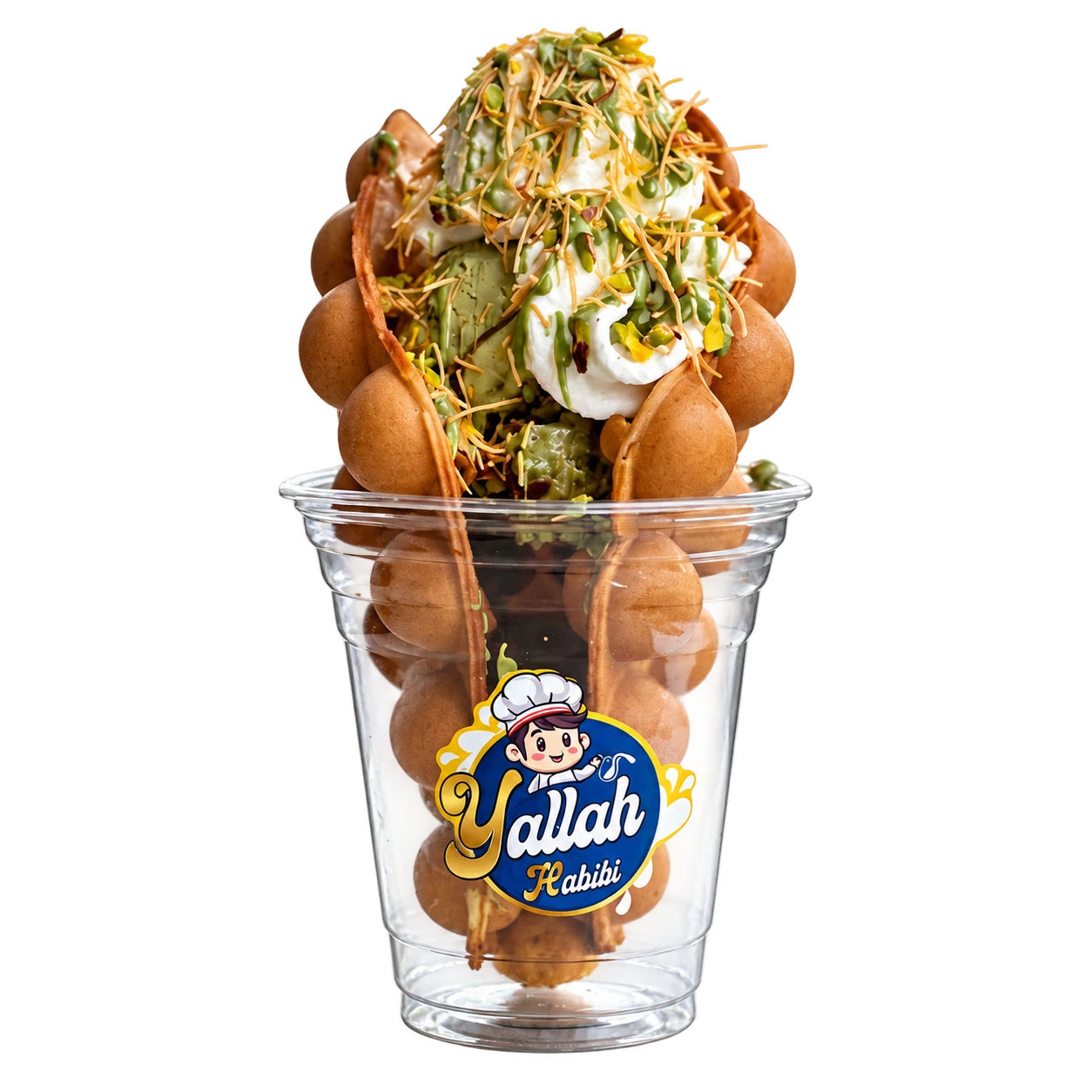 Dubai Bubble Waffle