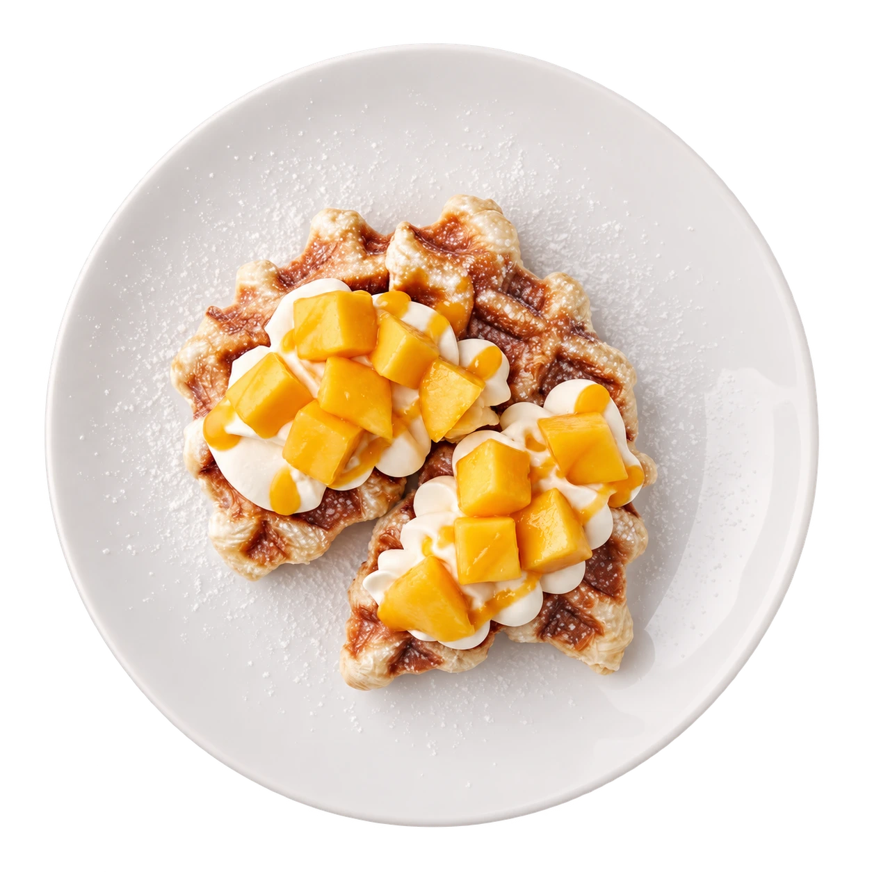 Mango Croffle