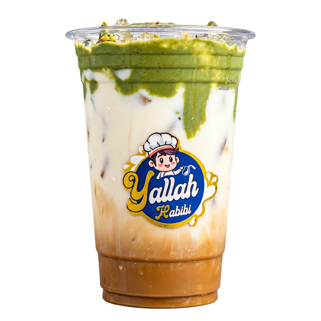 Pistachio Iced Latte