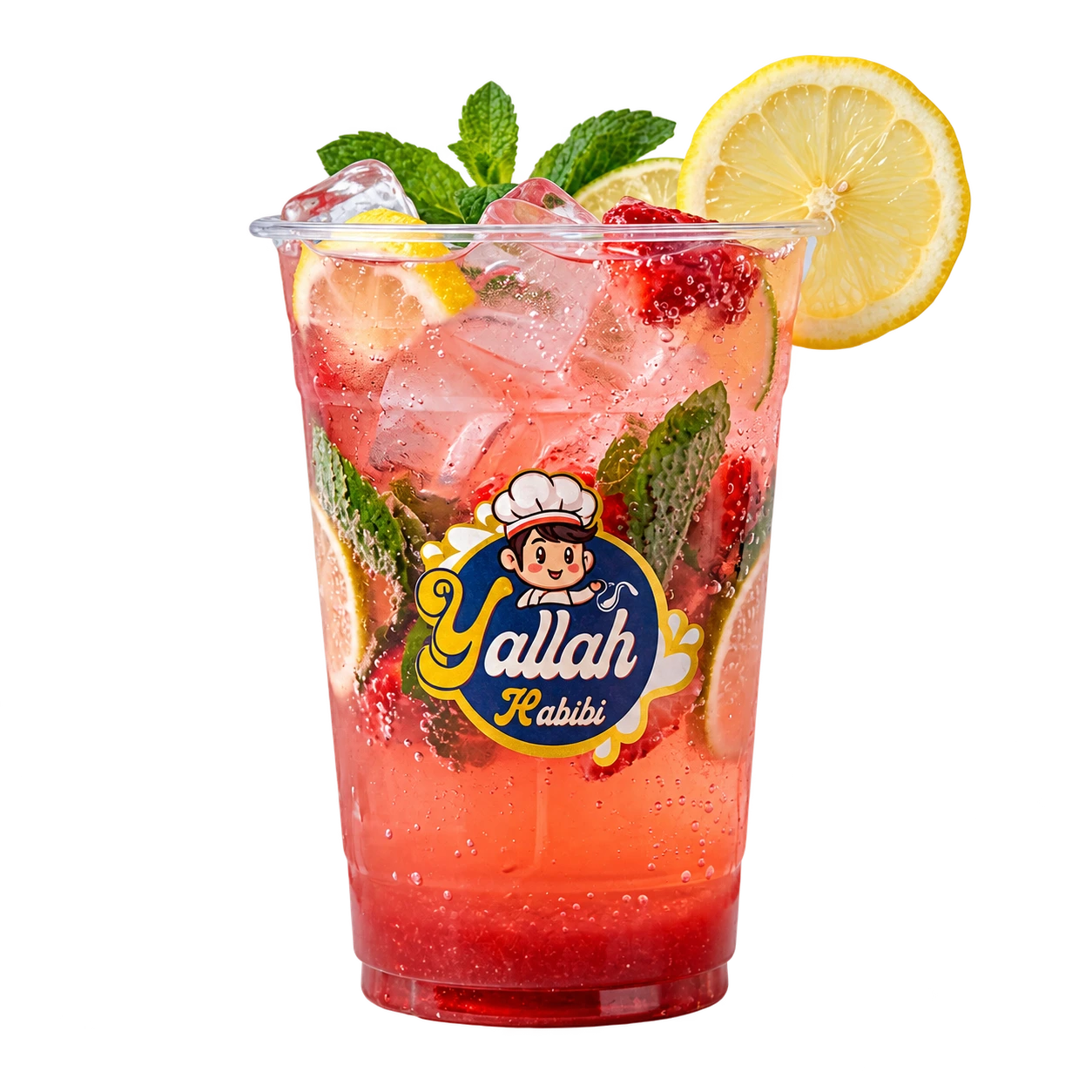 Strawberry Mint Lemonade Refresher