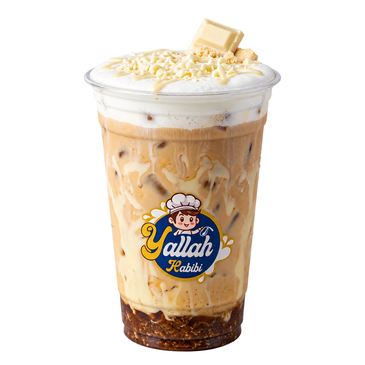 White Chocolate Iced Latte