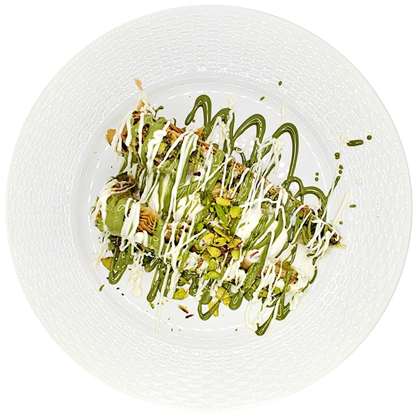 Kanafeh with Qushta – A Classic Syrian Delight Reimagined