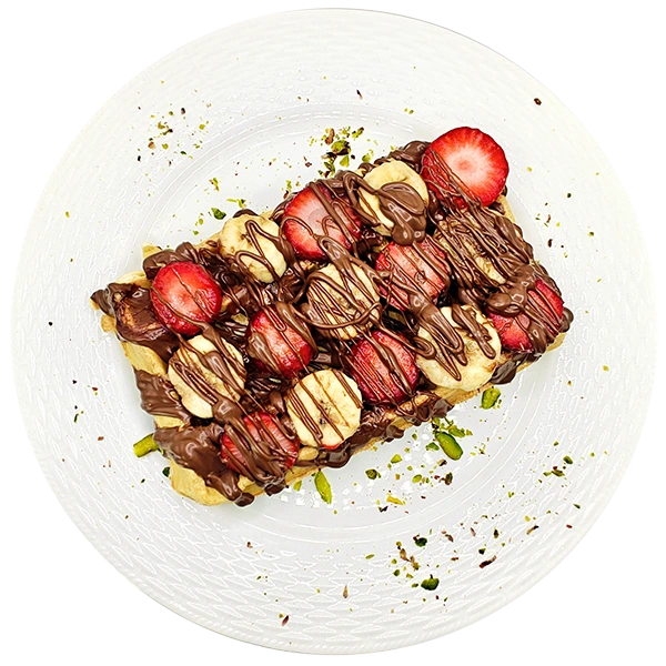 Waffle Smores – Nostalgic Belgian Waffle with a Campfire Twist